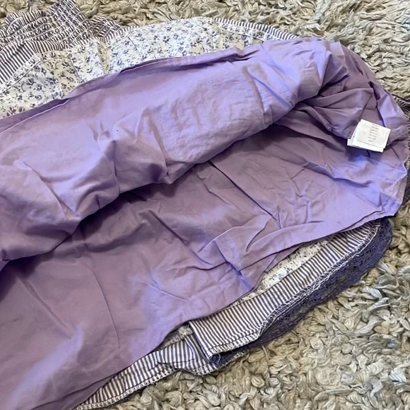 2007 Children’s Place Purple Floral Sundress w/Diaper Cover, Size 4T - Picture 5 of 8